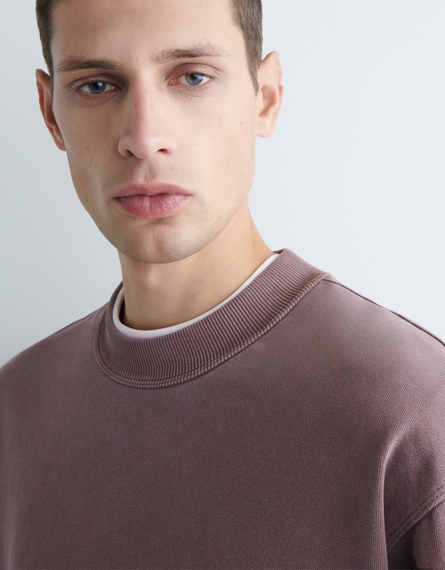COS - Relaxed Washed-Cotton Sweatshirt