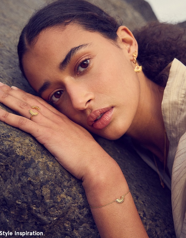 Rachel Jackson - Mini Eternal Sun Bracelet Gold