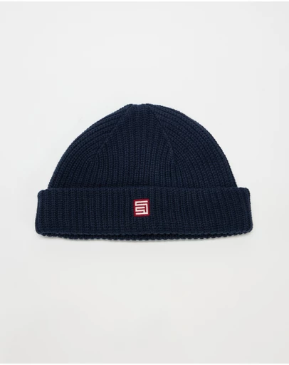 S Double - Red Cube Low Beanie