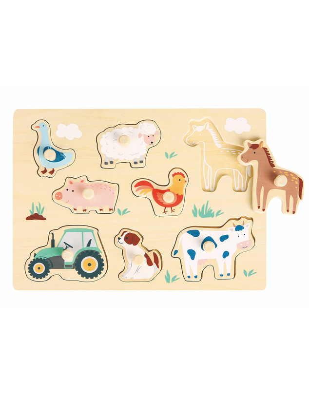 Bello - Farm Friends Peg puzzle