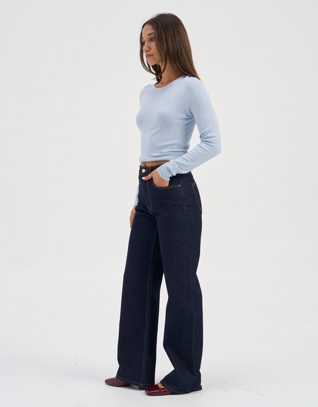 ONLY - Juicy High Waisted Wide Leg Jeans