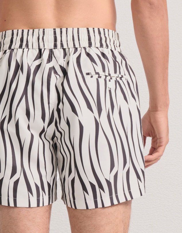 Frescobol Carioca - Rio Vento Print Swim Shorts