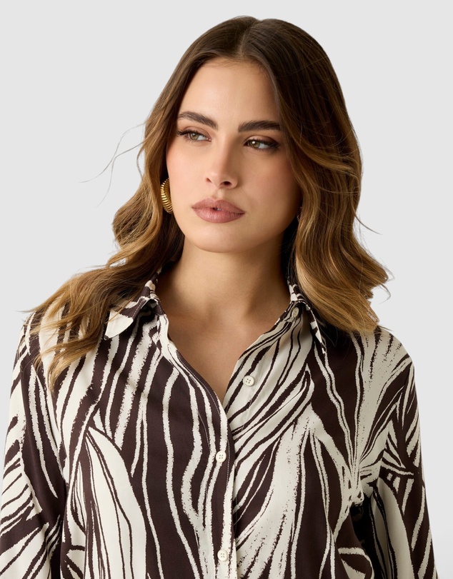 GUESS - Long Sleeve Bastienne Shirt