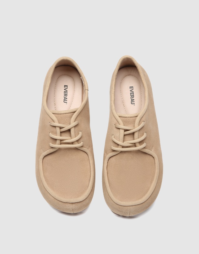 EVERAU - EverAU Ugg Brandon Cow Suede Upper Loafer Oxfords Flats