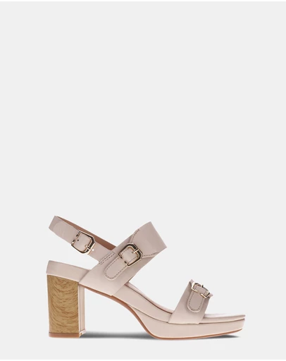 Mia Vita - Tara Heeled Sandal - Beige