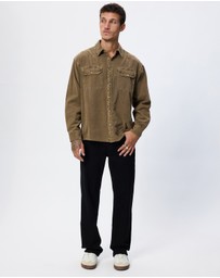 Rolla's - Grid Cord LS Shirt