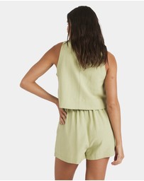 Roxy - Womens Dreamer Elastic Waist Shorts