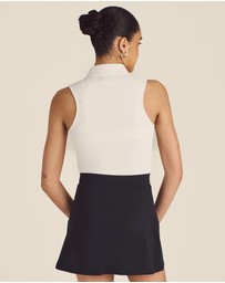 Malbon - Claudia Sleeveless Golf Polo