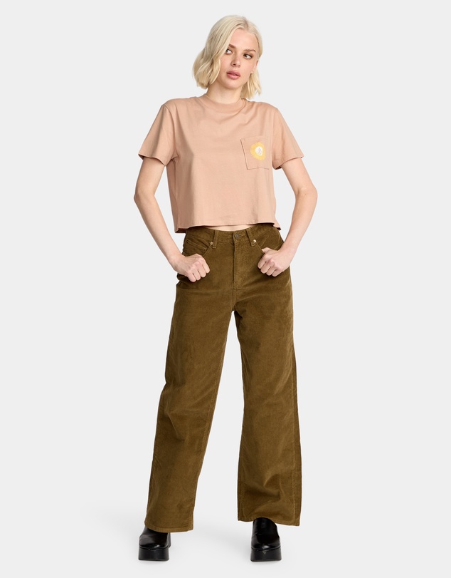 Volcom - Womens Pocket Dial Short Sleeve T-Shirt