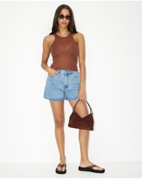 Dazie - Too Good Sheer Tank Top