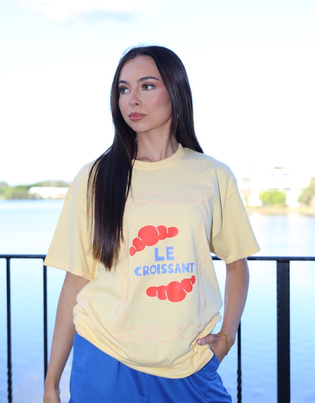 Vacancy Co - Le Croissant Tee