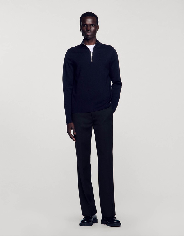 Sandro - Zip Sweater Sweater