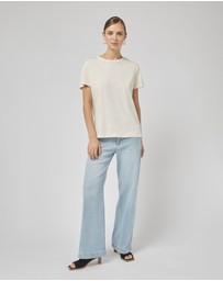 DRICOPER DENIM - Clare Cream Tee