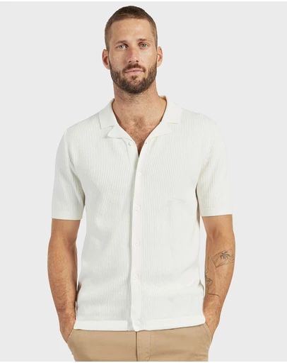 Academy Brand - Jasper Knit Short Sleeve Shirt