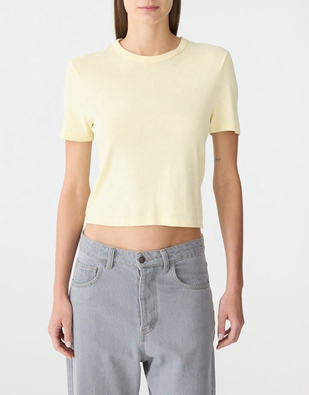 Bassike - Rib Baby T-Shirt