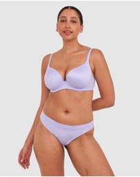 Bras N Things - Body Bliss Contour Plunge Bra - Pale Blue