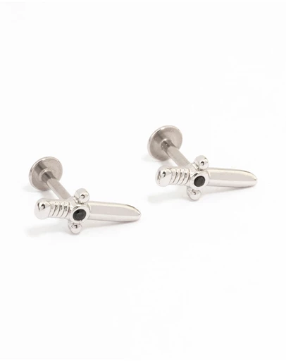 Lovisa - Surgical Steel Dagger Flat Backs 2-Pack
