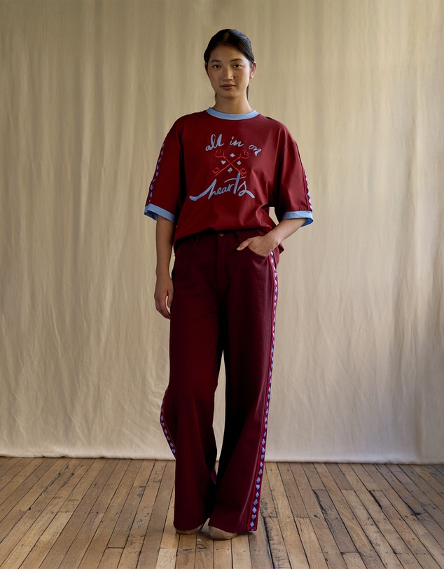 SMWR. by The Somewhere Co - Royal Match Wide Leg Pant