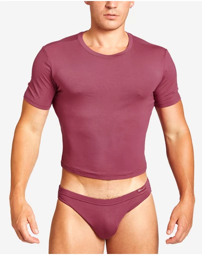 TEAMM8 - Body Bamboo Crop Tee