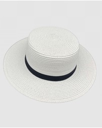 Jacaru - Jacaru 1882 Boater Hat White