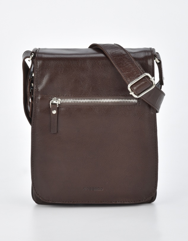 Cobb & Co - Notting Jr. Leather RFID Expandable Satchel