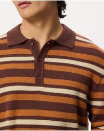 Rhythm - Striped Rugby Sweater