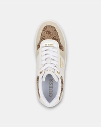 GUESS - Rozinn Lace-Up Platform Wedge Sneakers