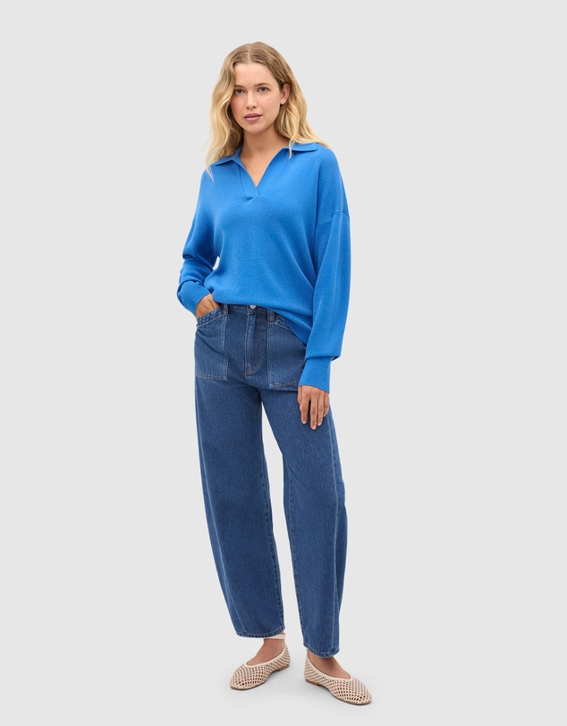 Seed Heritage - Relaxed Polo Knit
