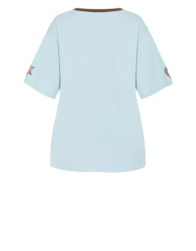 City Chic - Run Free Oversized Cotton Tee