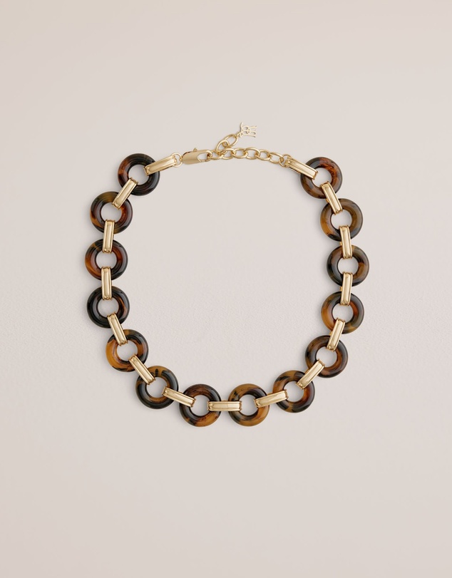 Trenery - Kaia Necklace in Tortoise Shell