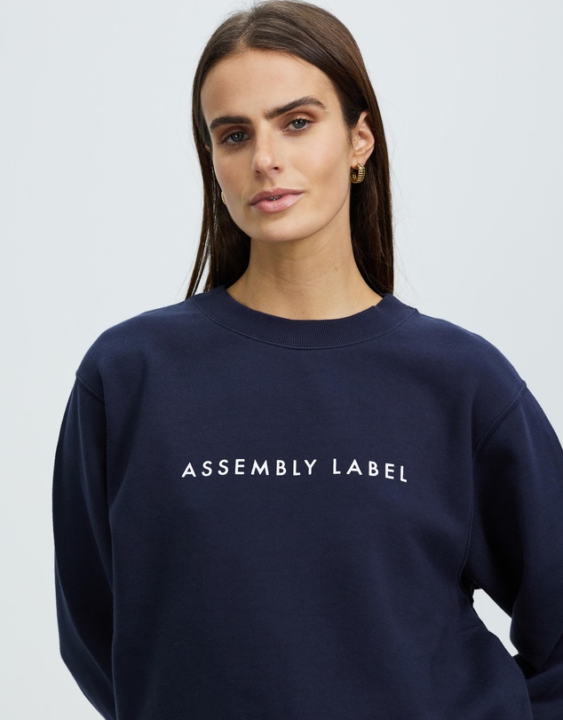 Assembly Label - Logo Fleece Sweater