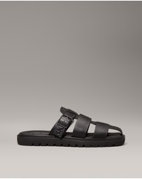 Calvin Klein - Leather Fisherman Sandals