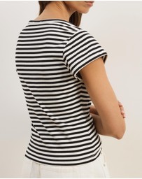 Atmos&Here - Boatneck Baby Tee