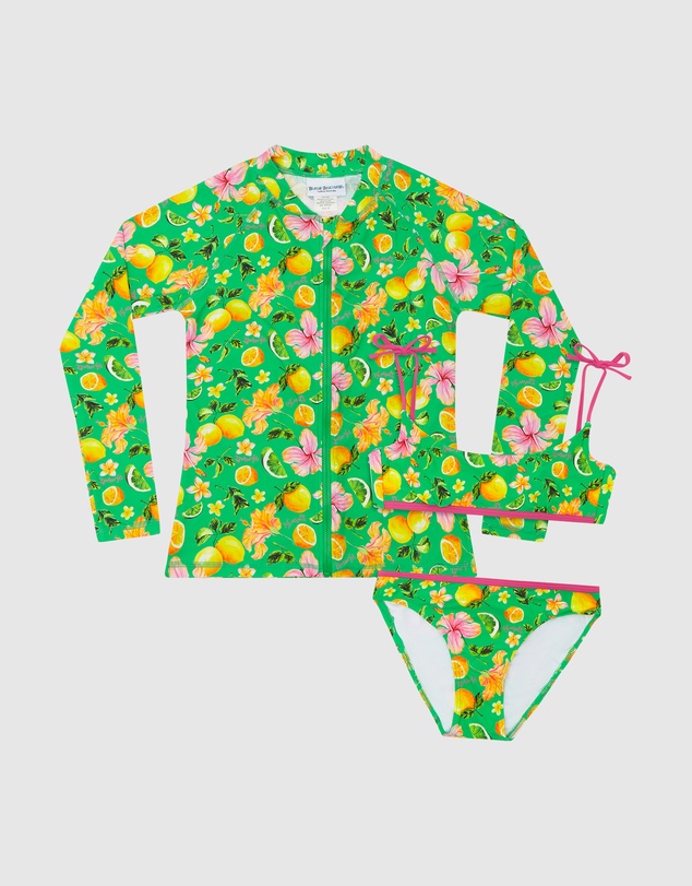 Bluesalt Beachwear - Positano Bikini and Matching Rash Top