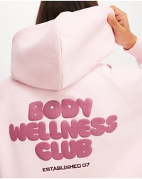 Cotton On Body Active - Plush Premium Graphic Raglan Hoodie