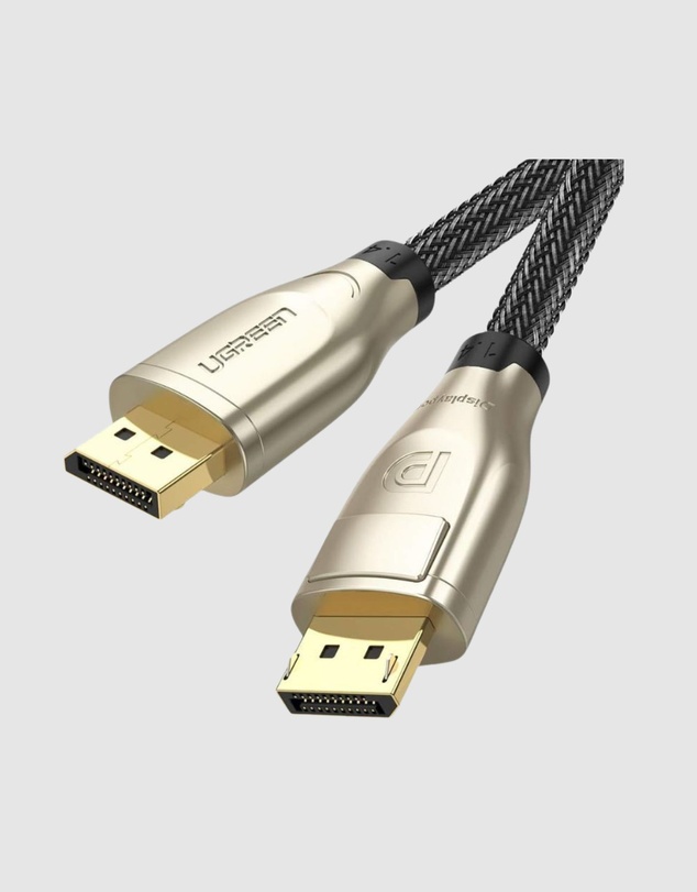 Ugreen - UGreen DP 1.4 Male to Male Cable – 2M 32.4Gbps 8K 4K Multi-Monitor Support