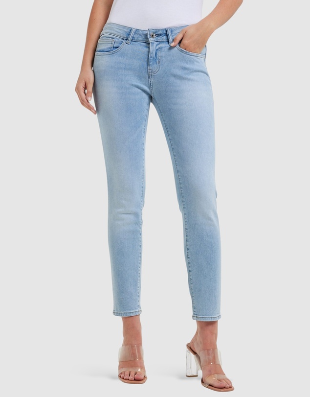 GUESS - Sienna Classic Mid-Rise Skinny Denim Jeans