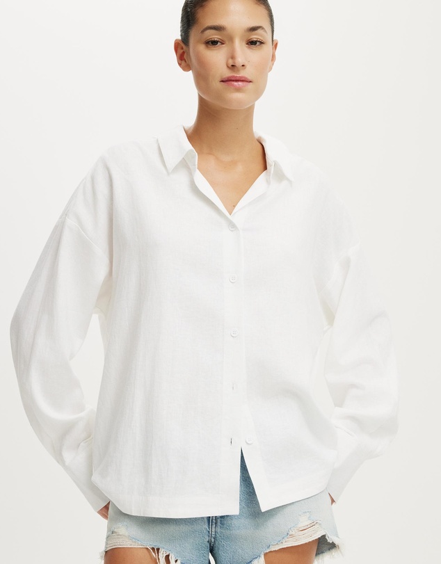 Cotton On - Haven Relaxed Long Sleeve Shirt
