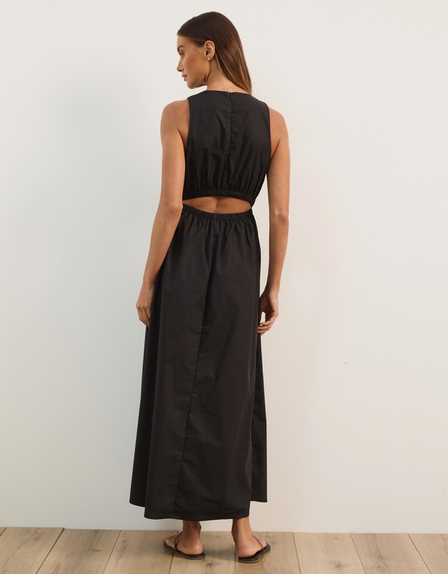 Atmos&Here - Isobel Cotton Poplin Midi Dress