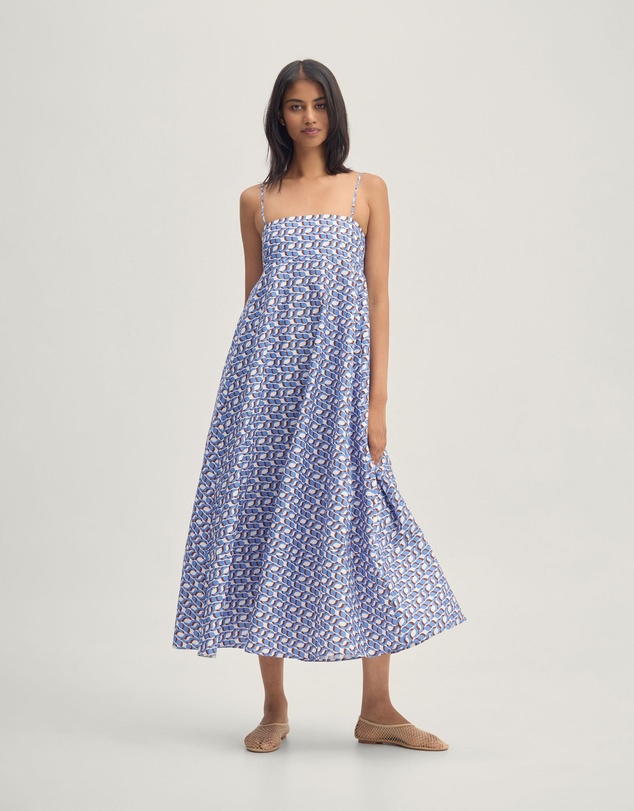 Oxford - Jessie Cotton Printed Dress
