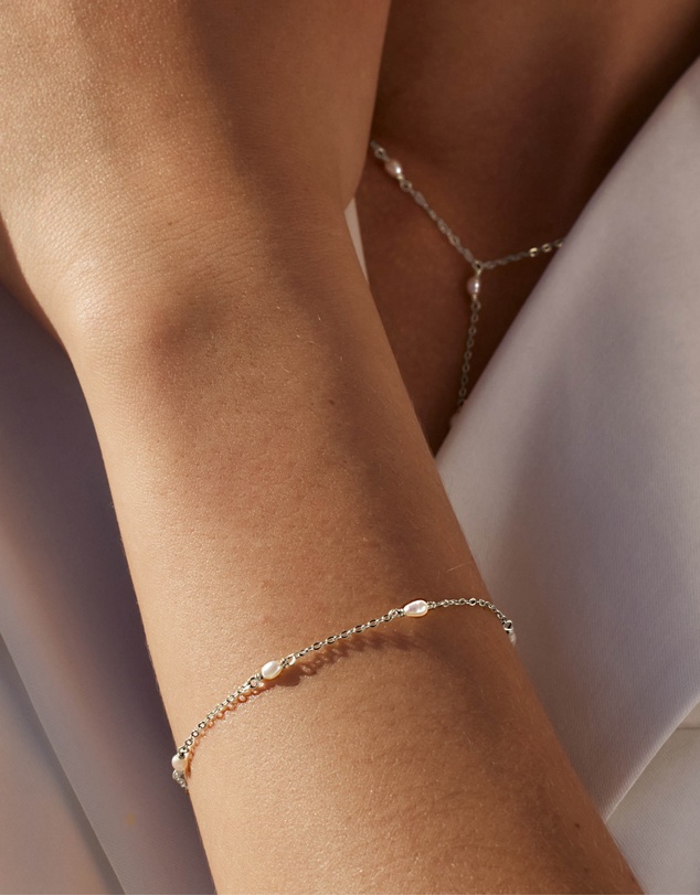 SAINT VALENTINE - Something Blue Bracelet - Silver