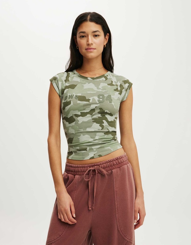Cotton On Body Active - Active Cap Sleeve Tee