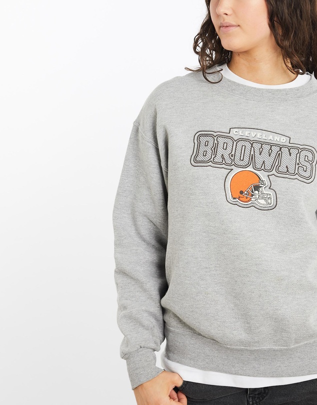 Vintage by The Real Deal - Pre Loved - Vintage NFL Cleveland Browns Sweatshirt