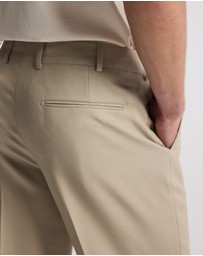 Calibre - Straight Leg Wool Pants Sand