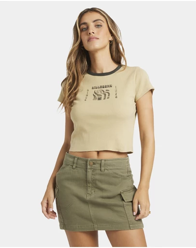 Billabong - Womens Let It Go Now T-Shirt