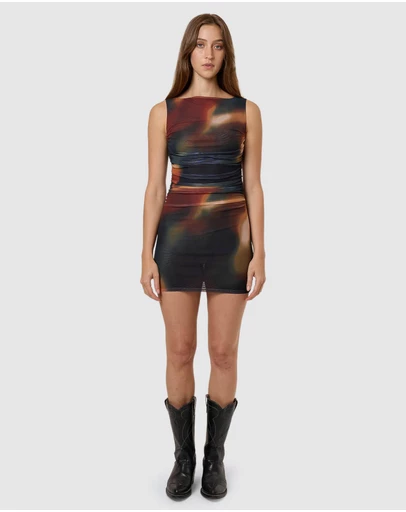 Thrills - Metamorphic Daze Mini Dress
