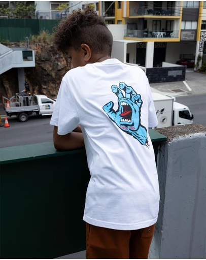 Santa Cruz - Opus Screaming Hand Tee - Teens