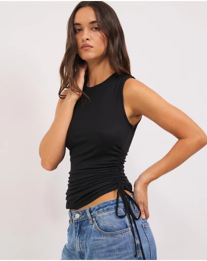 Calli - Noah Drawstring Jersey Tank