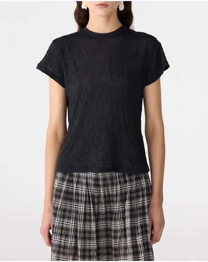 Bassike - Crinkle Jersey Baby T-Shirt