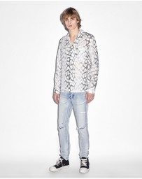 Ksubi - Leo Portal Resort Ls Shirt Grey